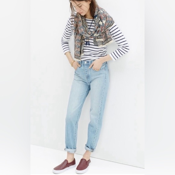 Madewell Womens Perfect Summer Denim Jeans Light Wash Size 30 - Picture 1 of 9